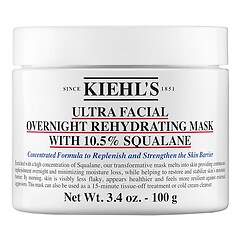 Ultra Facial Overnight Rehydrating Mask with 10,5% Squalane - Gesichtsmaske, KIEHL'S SINCE 1851